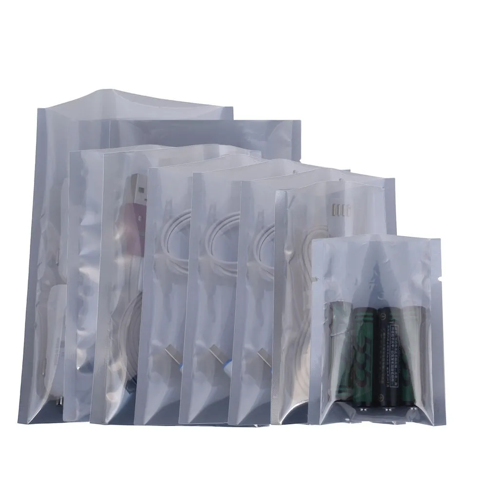 

Anti Static Shielding Storage Bags Wholesale 1000Pcs/Lot 6*8cm ESD Anti-Static Pack Bag Open Top Antistatic Package Bag