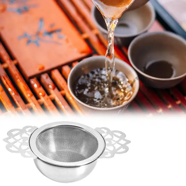 Kiváló Gyakorlati Fordulógátló Császárné Tea Szűrők Hőálló Infuser Széles Körű Alkalmazás A Nappalihoz - Image 3
