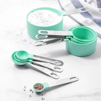 4/8Pcs Measuring Spoons Set Measuring Cups Set Tea Coffee Measuring Tools Liquid Cake Flour Baking Cooking Kitchen Accessories 5
