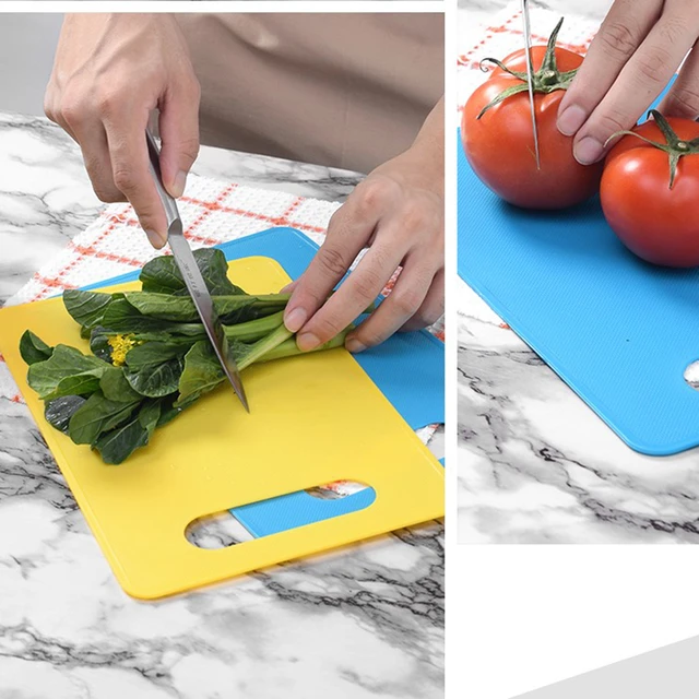 Non-Slip Plastic Cutting Board Vegetable Meat Tools Plastic