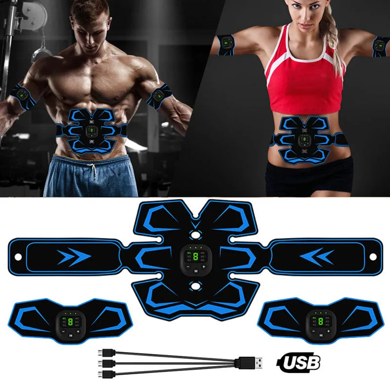 

Electro Muscle Stimulation Abdominal Stimulator Electroestimulador Muscular Hip Trainer Body Slimming Fitness Massage Gym EMS