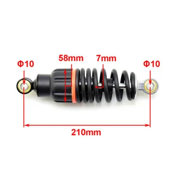 

210mm Rear Shock Absorber Suspension for Bicycle E-Bike Motorcycle ATV 50cc 70cc Dirt Pit Bike Mini Scooter