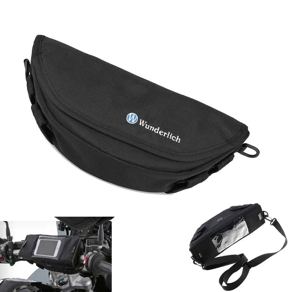 Motorcycle Handlebar Storage Bag, GPS Navigation Bag For BMW K1600GT