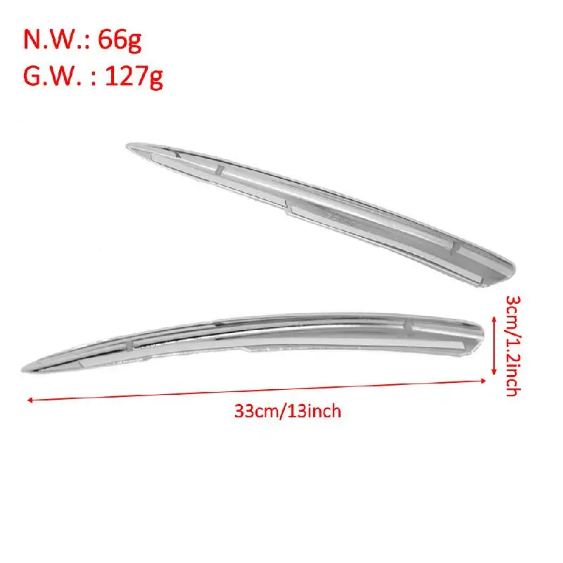 Хромированная лампа заднего противотуманного фонаря подходит для Honda Civic 10th Gen Sedan