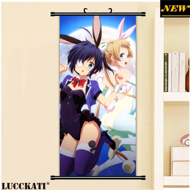 17animal_ears bunny_girl chuunibyou_demo_koi_ga_shitai! dekomori_sanae eyepatch ikeda_kazumi takanashi_rikka thighhighs_副本_副本