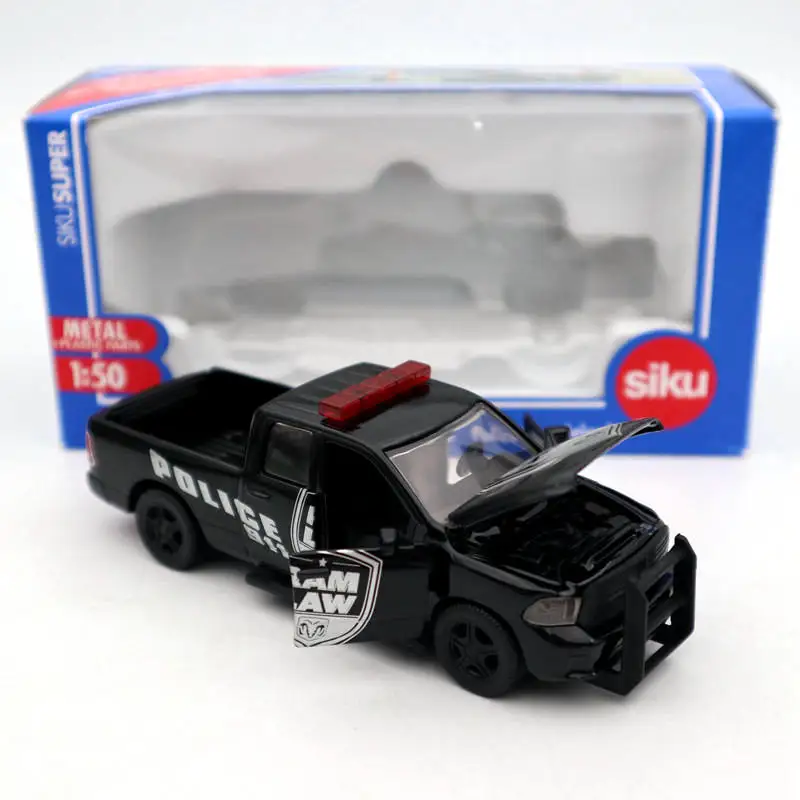 1/50 Siku 2309 Super RAM 1500 US-Police americain Dodge Pick up Metal Models Toys Diecast