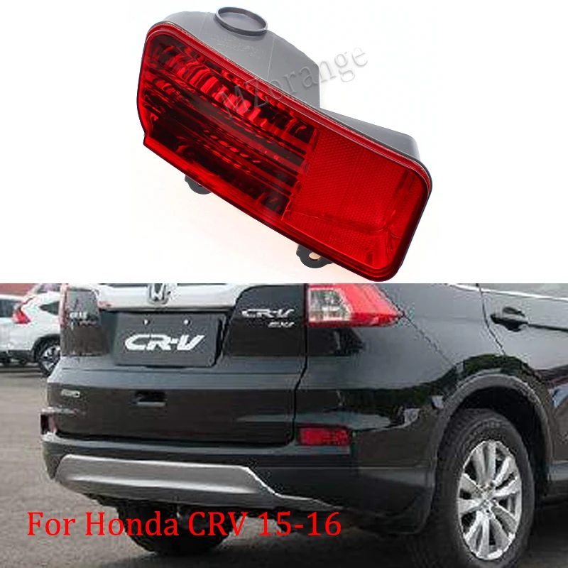 

MZORANGE Rear Brake Light Fog lamp Car Rear Tail Bumper Reflector Lights For Honda CRV 2015 2016