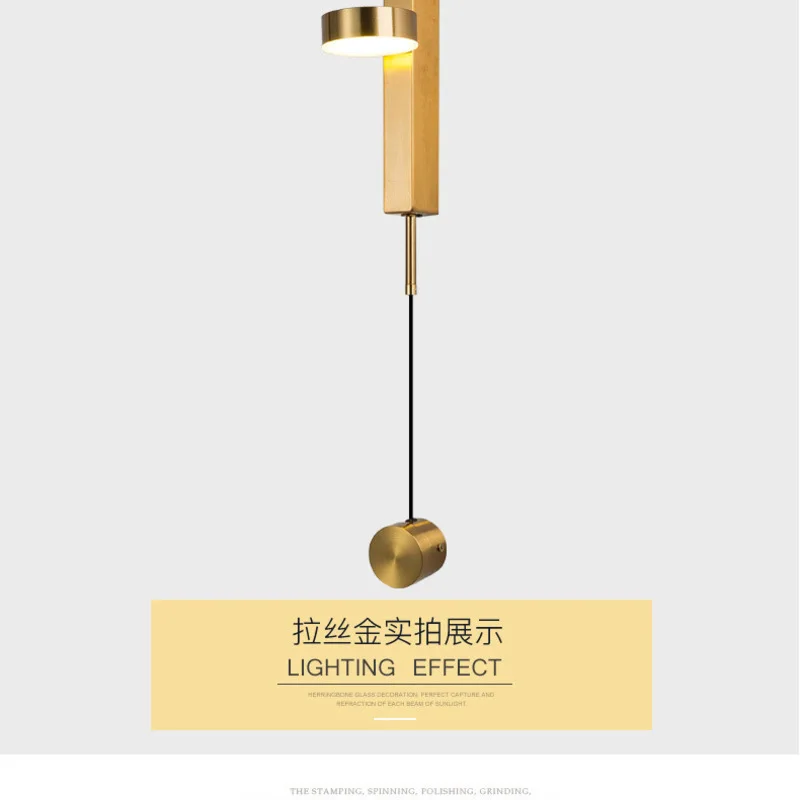 

Nordic Art Designer Living Room Decorative Wall Lamp Simple Personality Post-modern Bedside LED Wall Lamp