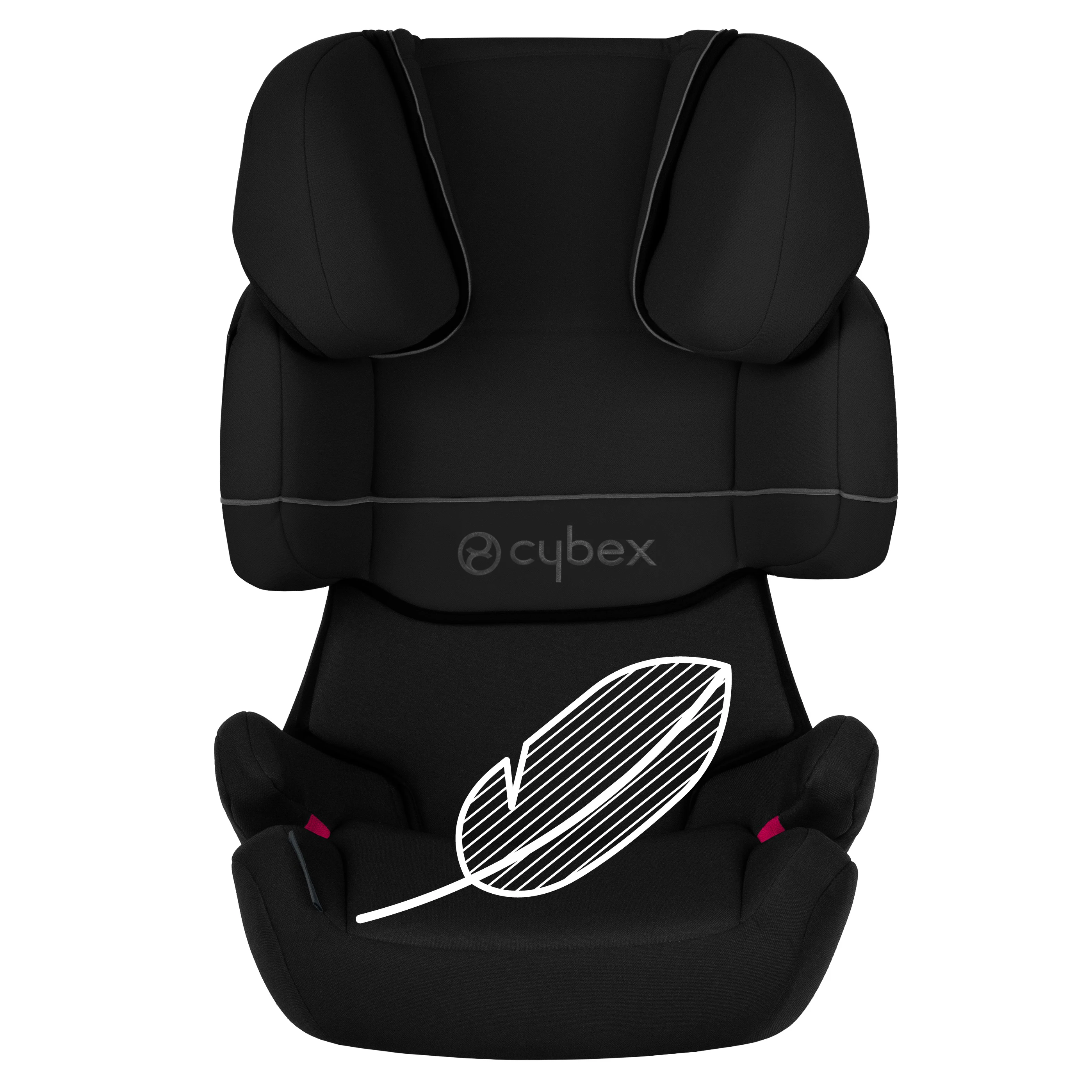 Автокресло детское Cybex Solution X Pure Black