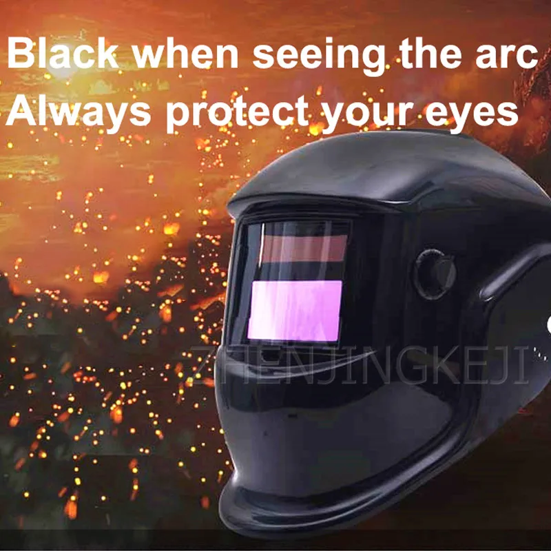 

Fully Automatic Dimming Welding Mask Head-mounted Welding Cap Protective Mask Hat Solar Helmet Protective Equipment