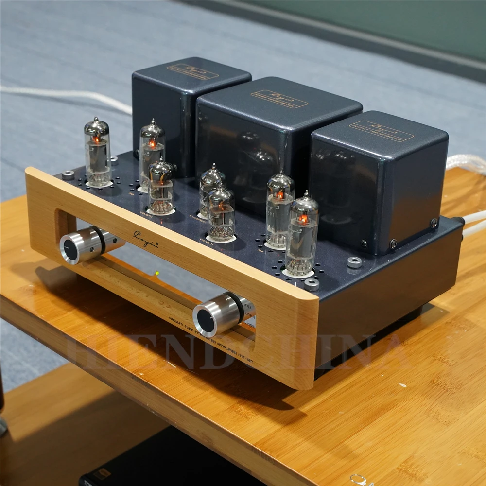 Cayin MT12N Vacuum Tube Amplifier Vacuum Tube 6P1*4 Pushpull 9W*2 220V Combination With A65