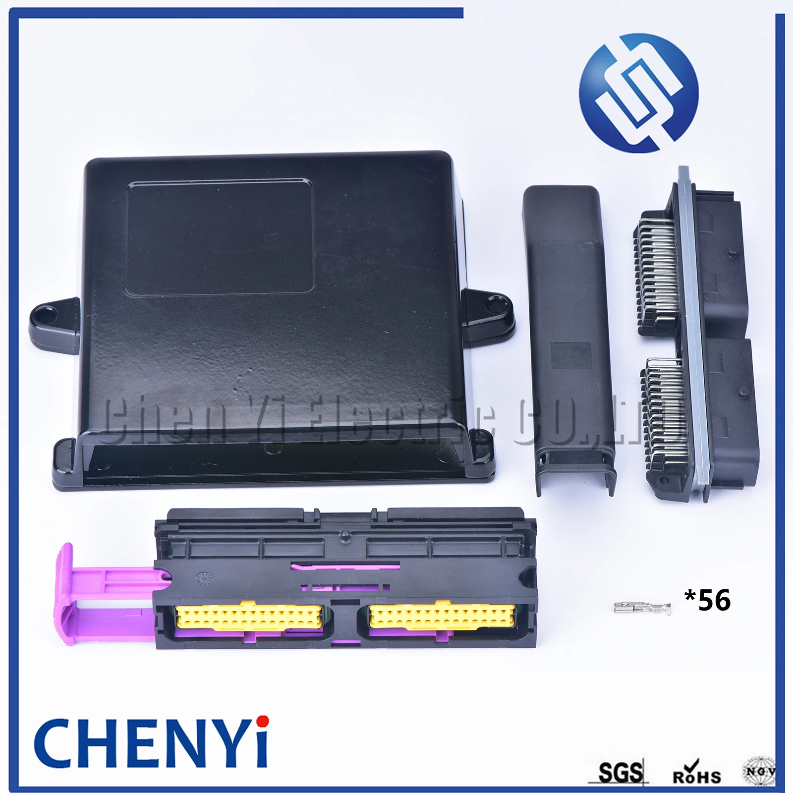 Alumínio Automotive ecu Enclosure Box, Matching Masculino