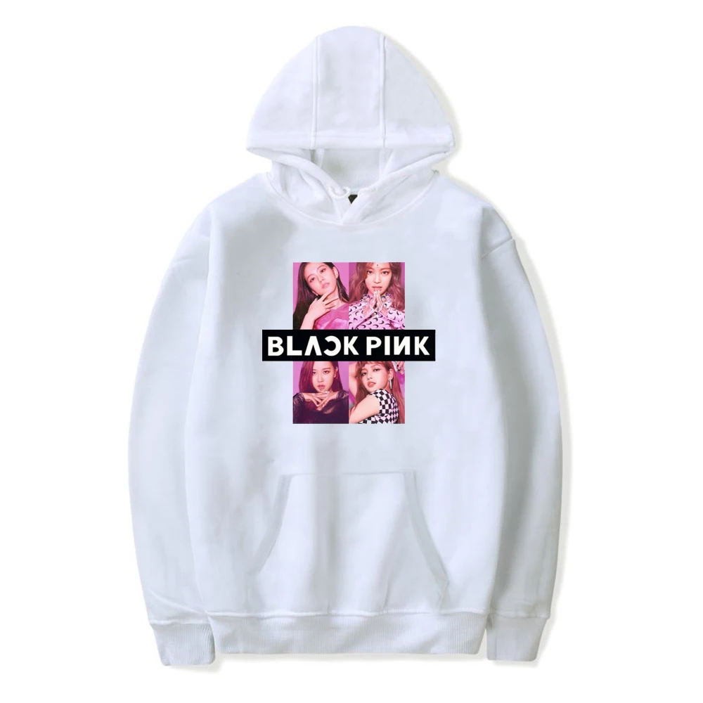 Kids Hoodies Sweatshirts Blackpink Printed Long Sleeved Girl Hoodie Hooded Sweatshirt Casual Pullovers Baby Boys Hoodies Tops
