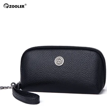 

ZOOLER Luxury wallets woman 2020 designer genuine leather bag for women genuine cow leather coin purse mini small wallet-QH201