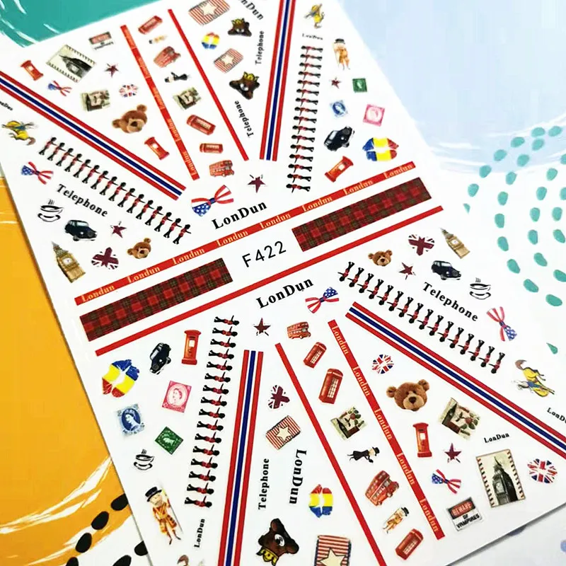 

1 PC Sexy Bear Design 3D Self Adhesive Decal Slider DIY Manicure Decorations Tools Nail Art Sticker F422
