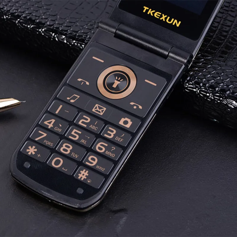 TKEXUN G3 G9000 женский флип телефон с камерой Две sim карты 2 4 дюйма сенсорный экран