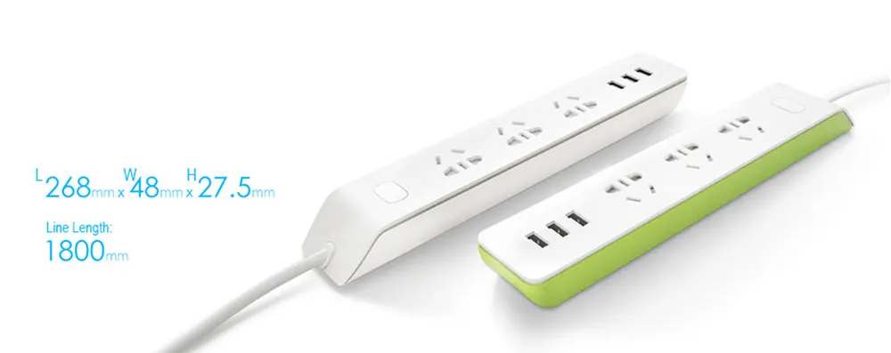 Broadlink MP2 WiFi Smart power Strip удлинитель Разъем синхронизации 3 AC штепсельная розетка с 3 USB через приложение управление Умный дом