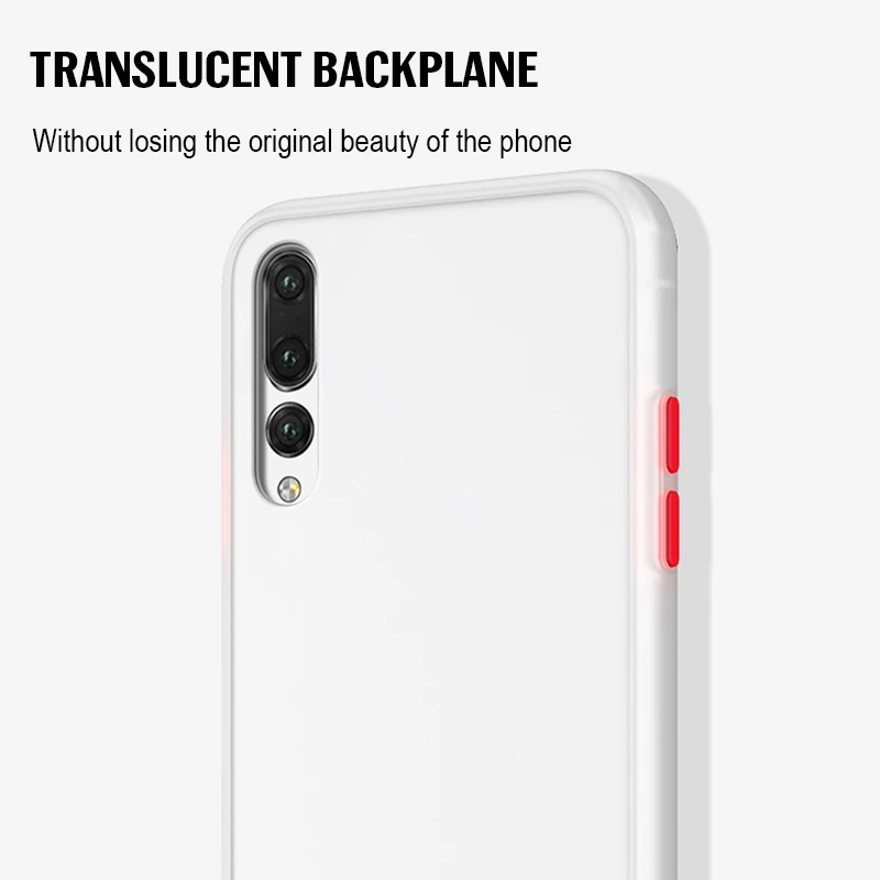 Матовый сенсорный чехол для телефона huawei P20 Pro, силиконовая задняя крышка для huawei P30 Pro, силиконовый чехол, противоударный