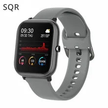 Sqr p8 se relógio inteligente 2020 monitor de freqüência cardíaca das mulheres dos homens ip67 à prova dip67 água 7 modos de esportes smartwatch para ios android