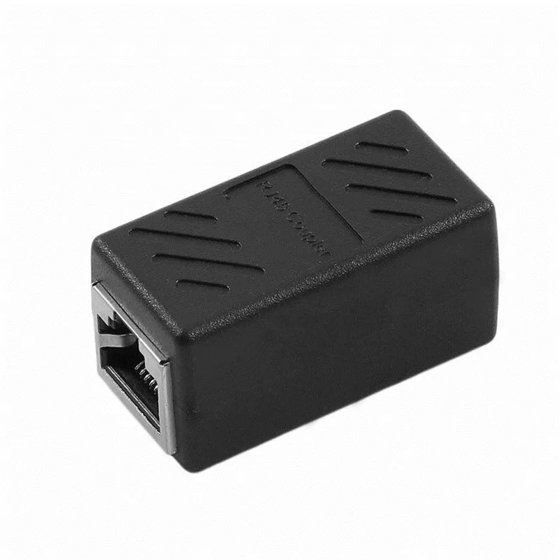 RJ45 Female To Female Network Ethernet LAN Splitter Connector Transfer Head RJ45 Adapter Coupler Extension Converter
