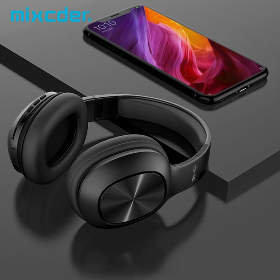 Беспроводные Накладные наушники Mixcder HD901 стерео Bluetooth гарнитура с микрофоном