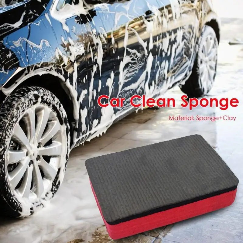 

Car Wax Polish Pad Tool Cleaning Magic Clay Sponge Bar Car Pad Cleaning Eraser