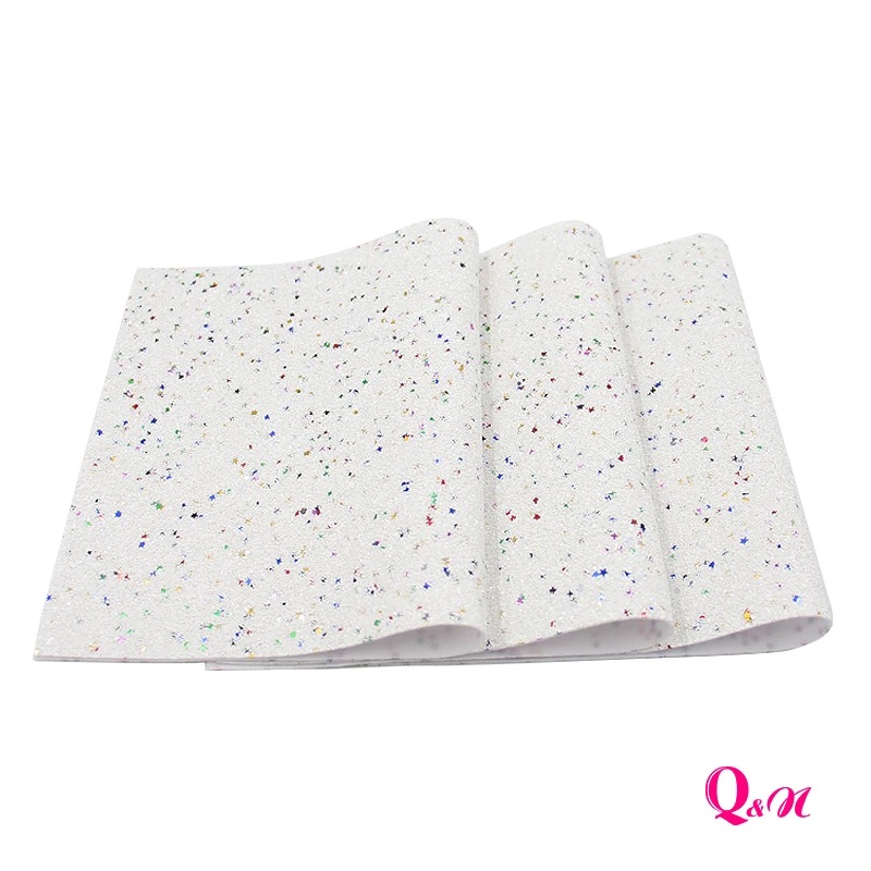 Q& N 20*34 см 11 шт. блестящая синтетическая кожаная ткань DIY швейный материал для рождественских обоев Покрытие для сумок украшения