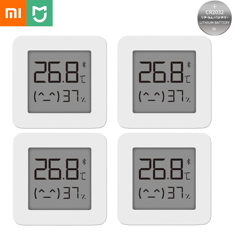 Беспроводной смарт-термометр Xiaomi Mijia 2 цифровой гигрометр влажности и с