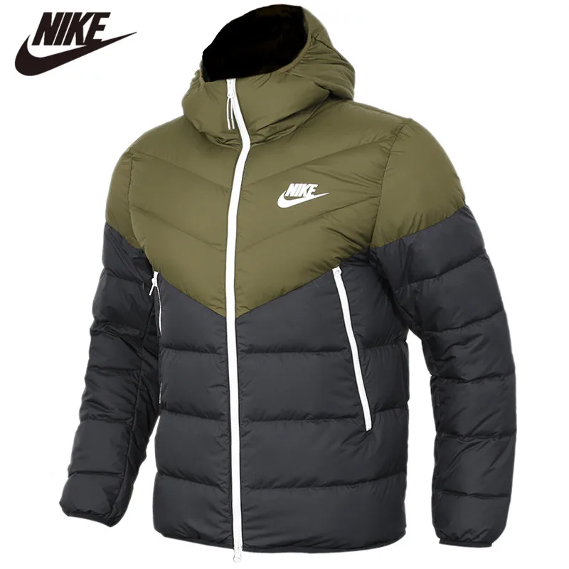 

Nike Green Jacket Outdoor Training Warm Clothing M NSW DWN FILL WR JKT HD