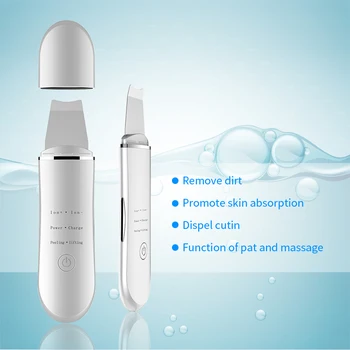 

2019 Best Price NEW Wireless charging waterproof Ultrasonic Skin Scrubber for sale