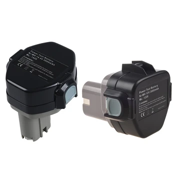 

HHO-1Pcs 12 VOLT Ni-MH Battery for MAKITa 3.0 Ah 1233 1234 & 1Pcs 14.4 V Battery for MAKITa 1433 1434 Makita 6233D 4033D 6333D 6