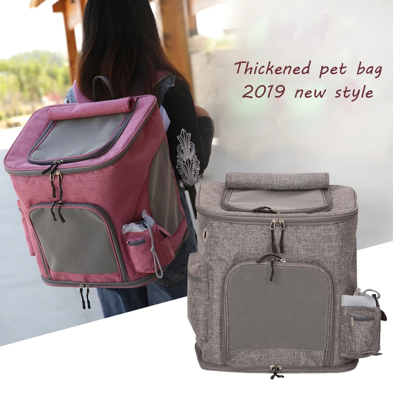 SandyFloyd на молнии сетчатый рюкзак дышащая сумка для собак розовая переноска для собак уличная переноска для поездок упаковочная сумка переносная переноска для собак