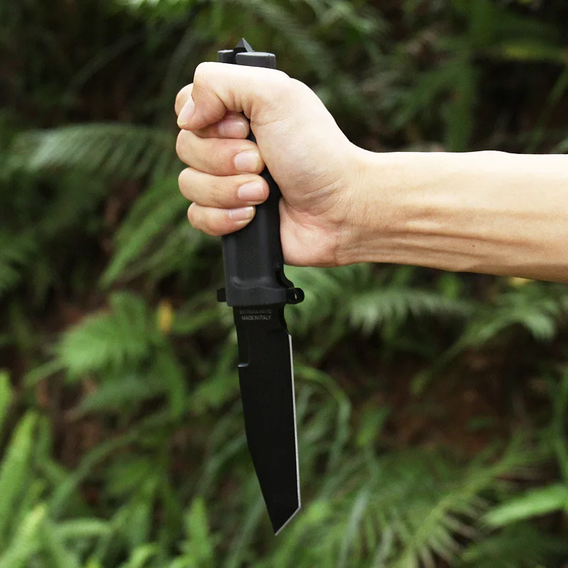 Нож с фиксированным лезвием 7Cr17Mov лезвие TPR ручка охотничий инструмент экстремальное соотношение острый Походный нож тактические инструменты для выживания на открытом воздухе
