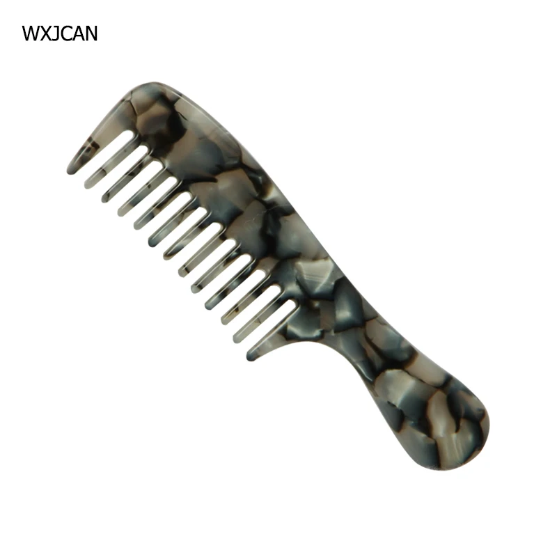 

WXJCAN high quality acrylic comb brooch Decoration and combing dual functions