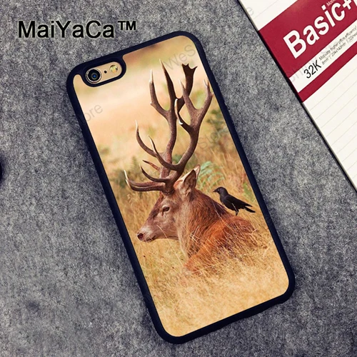7100 MaiYaCa потрясающий олень животное ТПУ чехол для телефона для iPhone 11 Pro Max 5S 6 6S 7 8 Plus X XR XS Max задняя крышка оболочка - Цвет: 7100