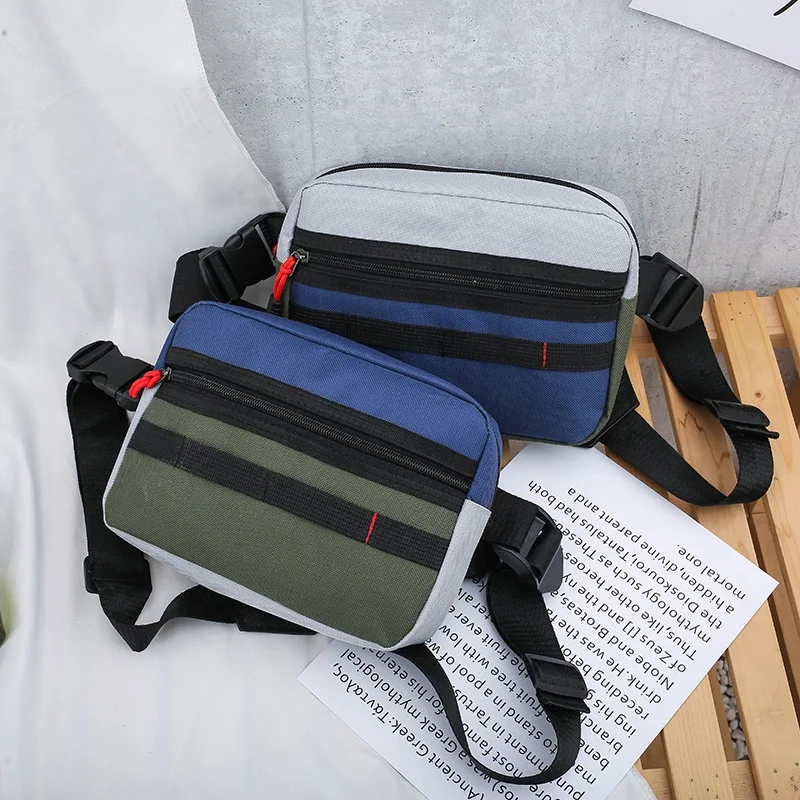 tri strap chest bag