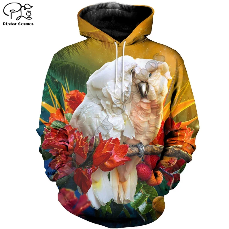 

PLstar Cosmos Animal Parrot Flower Bird Tracksuit Retro NewFashion Funny Streetwear 3DPrint Zipper/Hoodies/Sweatshirts/Jacket 27