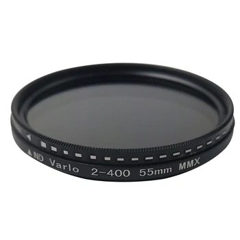 

Professional Camera Neutral Density Light Reduction Adjustable Portable Photography Accessories ND Filter Fader Aluminum Alloy