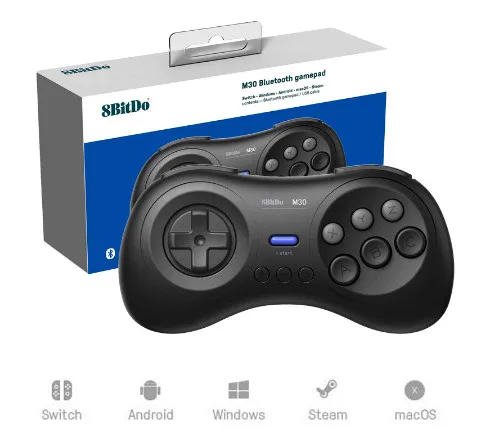 8BitDo-M30   е,  ׽ý ް ̺ Ÿ ġ PC   Ʈ    Ʈѿ