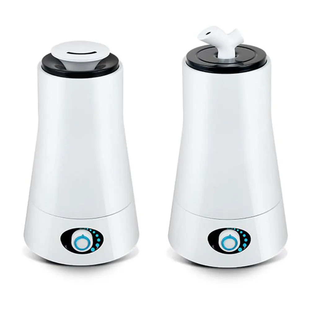 3L Capacity Ultrasonic Humidifier Sprayer 25W White Air Mist Humidifier Silent Aroma Diffuser with 1 or 2 Spray Outlet