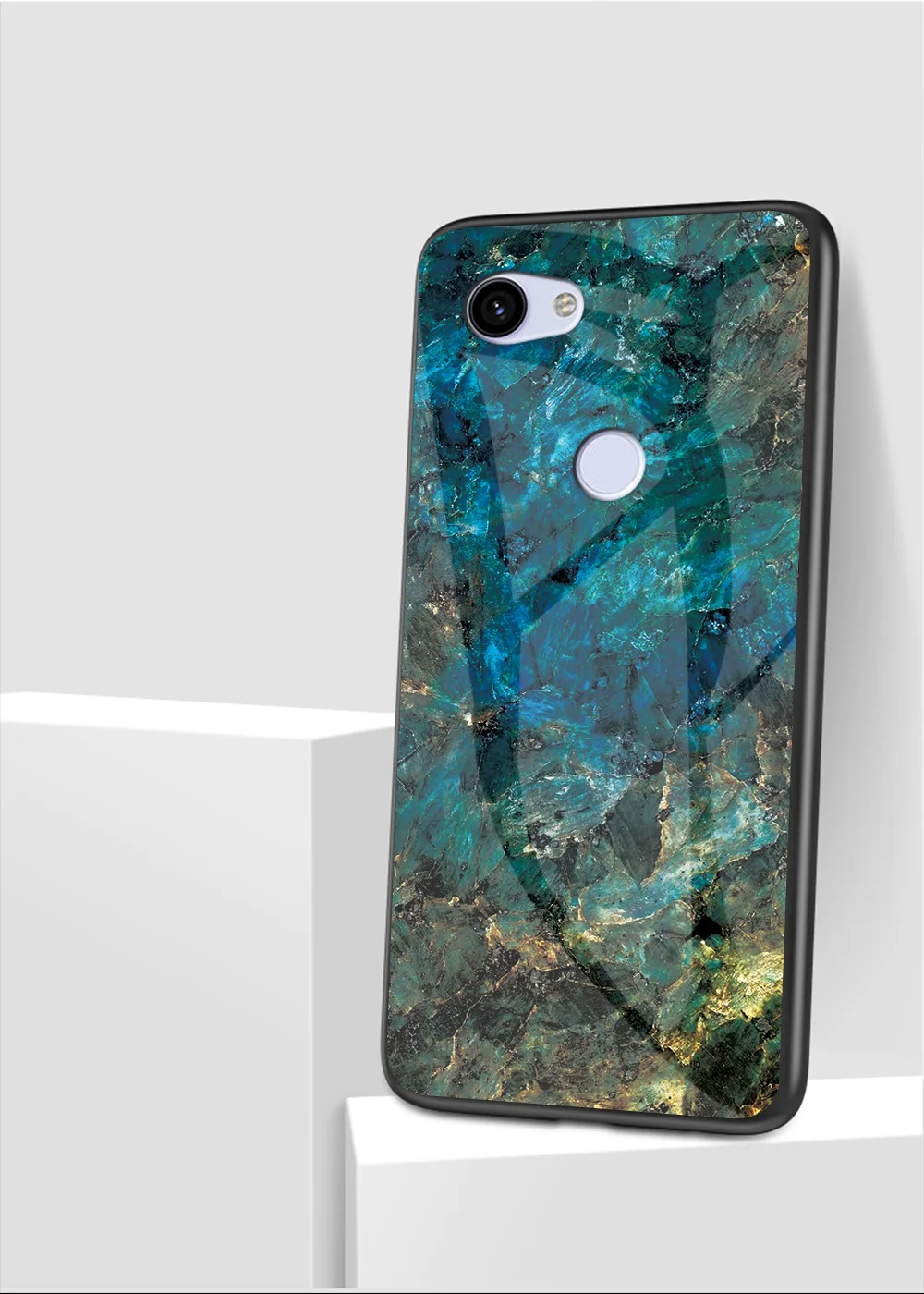 Для Google Pixel 3a XL чехол мраморный глянцевый закаленное стекло Мягкий Силиконовый противоударный жесткий чехол для телефона для Google Pixel3a XL оболочка