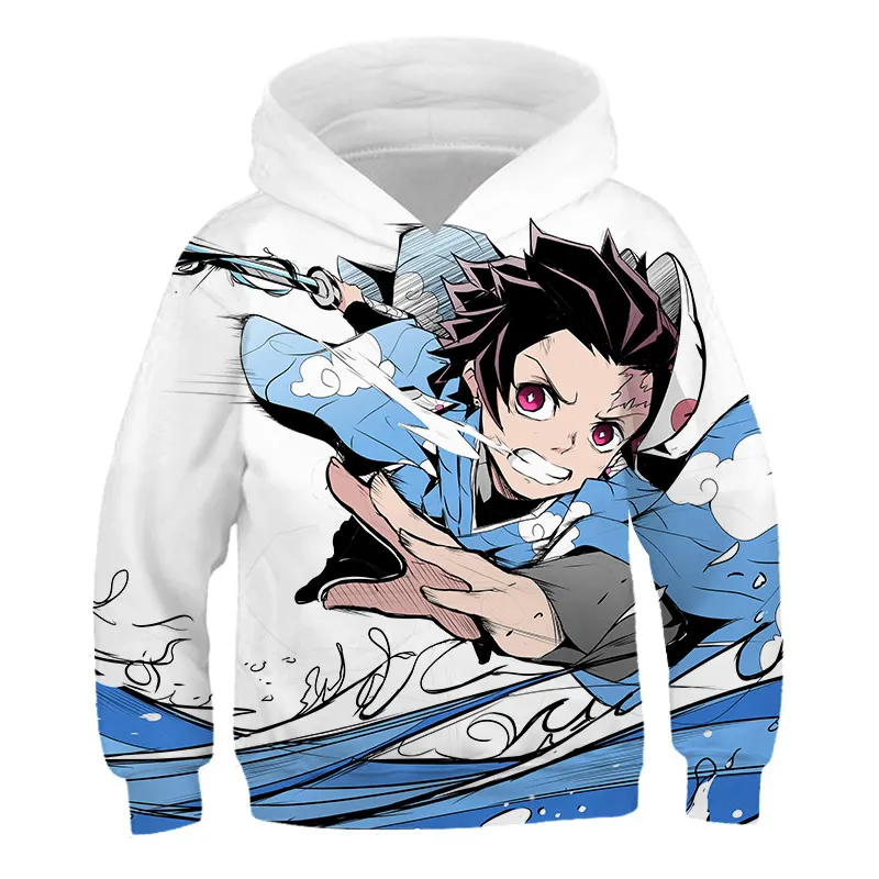 Одежда для маленьких мальчиков kimetsu no yaiba с объемным изображением демона