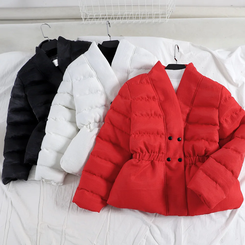 

2018 Autumn And Winter New Products Sweet Graceful Cotton-padded Jacket Women's AliExpress