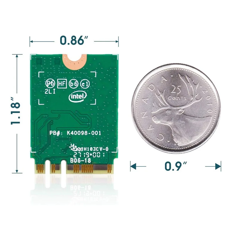 EDUP 2974 Мбит/с WiFi 6 Intel AX200 PCIE сетевая карта 2 4G/5Ghz 802.11ac/ax двухдиапазонный Bluetooth 5 1 AX200NGW