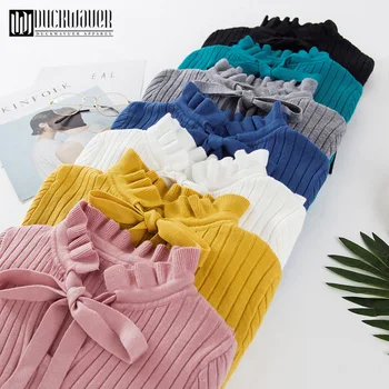 

Duckwaver 2019 new fashion Slim Knitted Sweater Female Long Sleeve Autumn Sweater Womens Pullovers Sweaters Winter Sweater Women