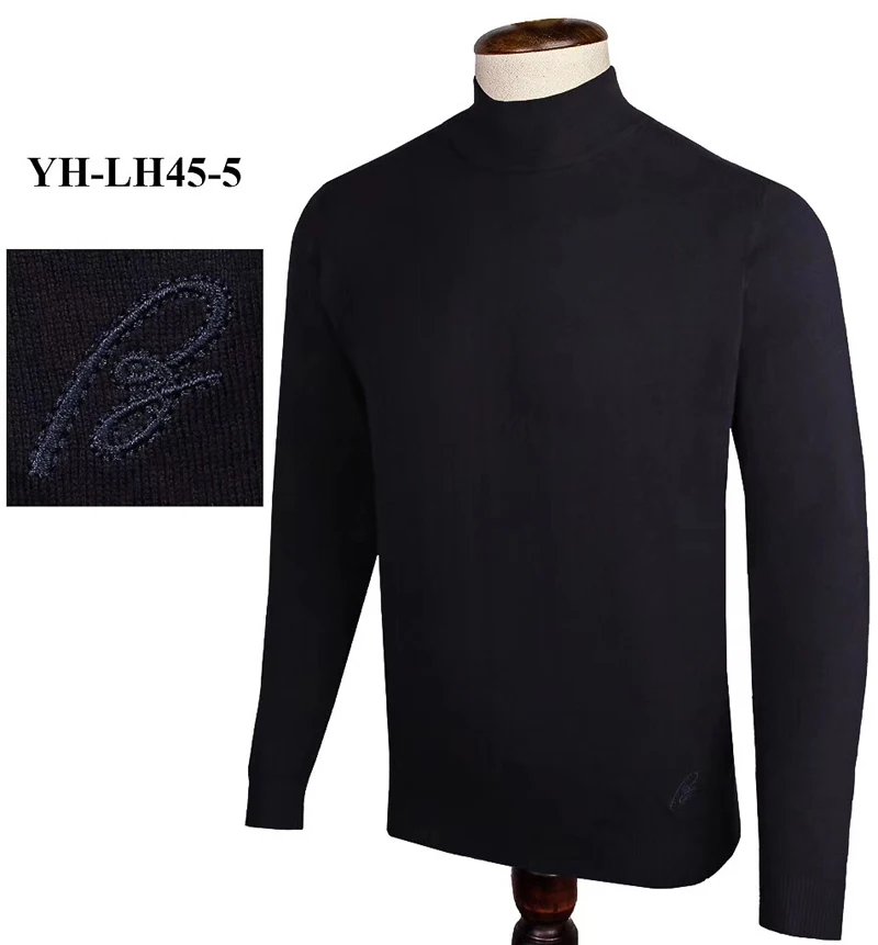 

Billionaire sweater men's 2019 winter New Business fashion thick elasticity high quality embroidery Simple M-4XL free shipping