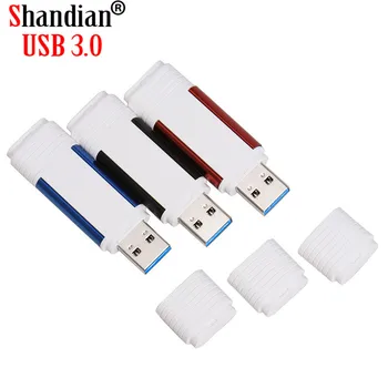 

SHANDIAN 100% Werkelijke capaciteit USB 3.0 Type-C usb flash drive pen drive 68 GB/32 gb /16 gb/8 gb flash drive memory Stic