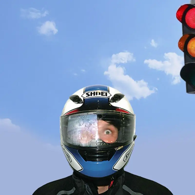 Motorcycle Helmet Film Lens Anti-fog Patch Motorbike Universal Ultra Clear Gear A6HE