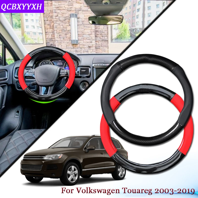 TonBE Coche Funda Volante Para Volvo V70 2007-2016,Cuero Funda Protectora Del Volante Cubierta Volante Coche Antideslizante Durabilidad Cubierta Volante Accesorios,C-D-Shape