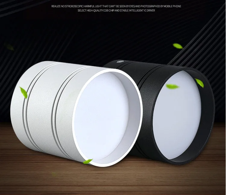 汉唯led明装防眩筒灯射灯天花孔灯5w12w15w18w吸顶式商场客厅吊顶-淘宝网_01